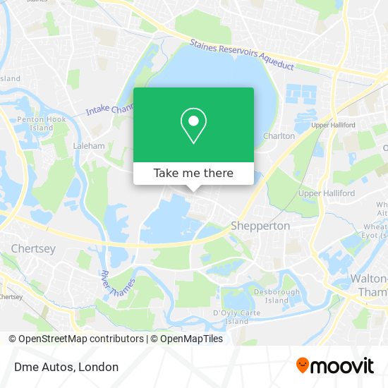 Dme Autos map
