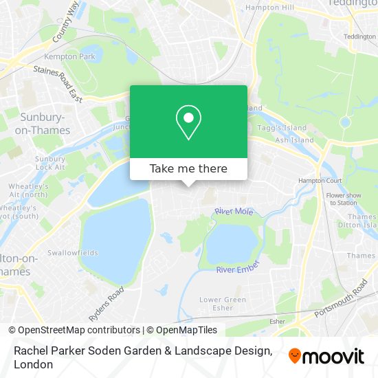 Rachel Parker Soden Garden & Landscape Design map