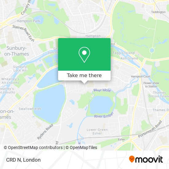 CRD N map