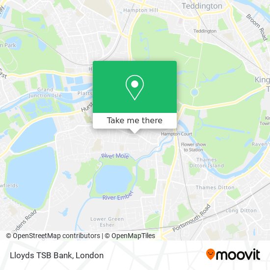 Lloyds TSB Bank map