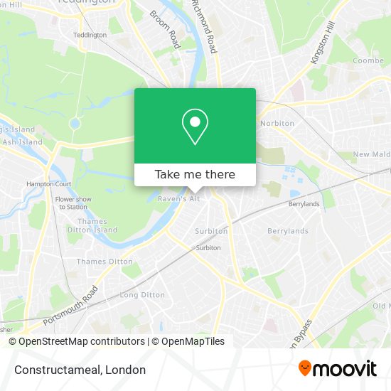 Constructameal map