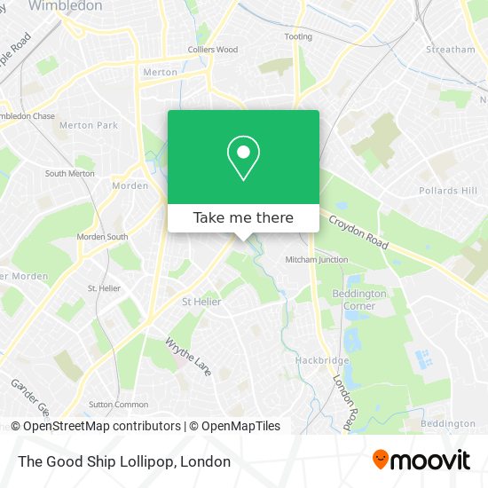 The Good Ship Lollipop map