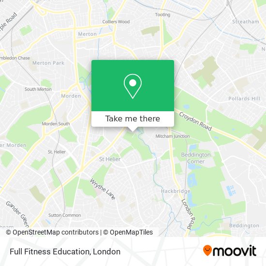Full Fitness Education map
