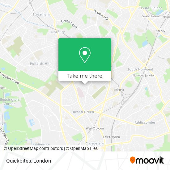 Quickbites map
