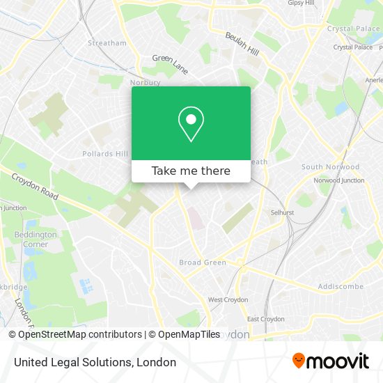 United Legal Solutions map