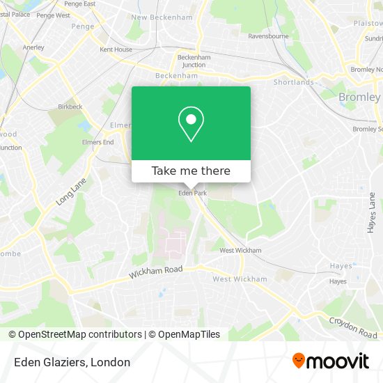 Eden Glaziers map