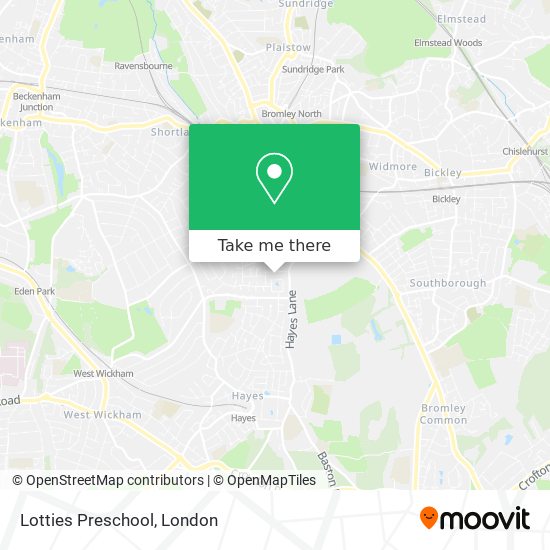 Lotties Preschool map