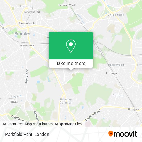 Parkfield Pant map