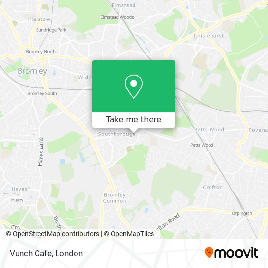 Vunch Cafe map