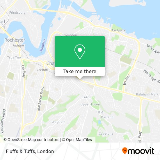 Fluffs & Tuffs map