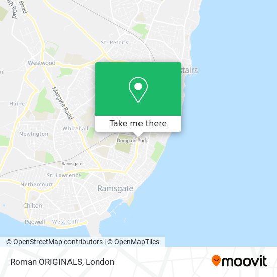 Roman ORIGINALS map