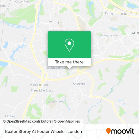 Baxter Storey At Foster Wheeler map