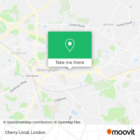 Cherry Local map