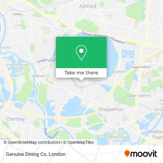 Genuine Dining Co map