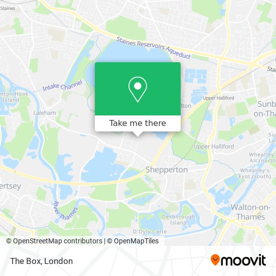The Box map