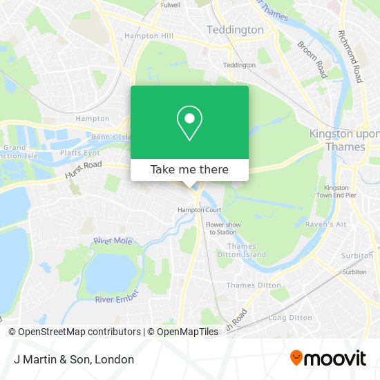 J Martin & Son map