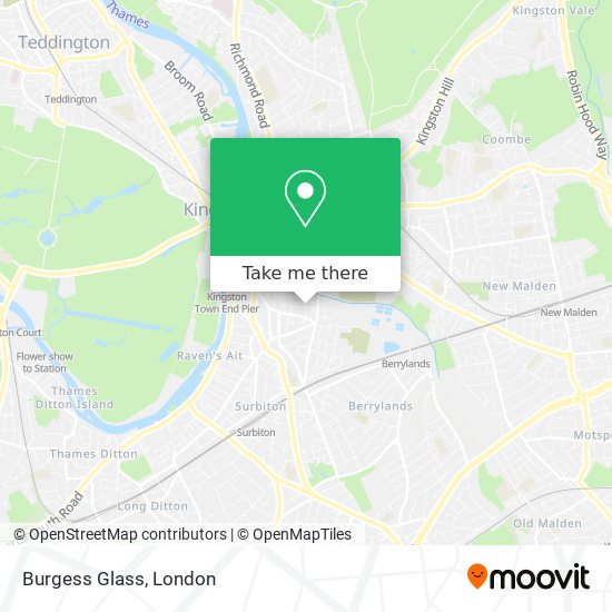 Burgess Glass map
