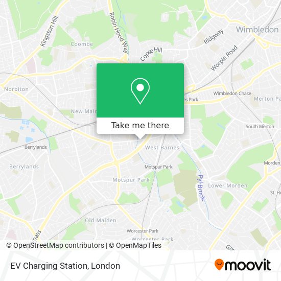 EV Charging Station map