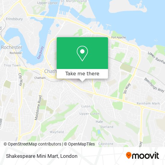 Shakespeare Mini Mart map