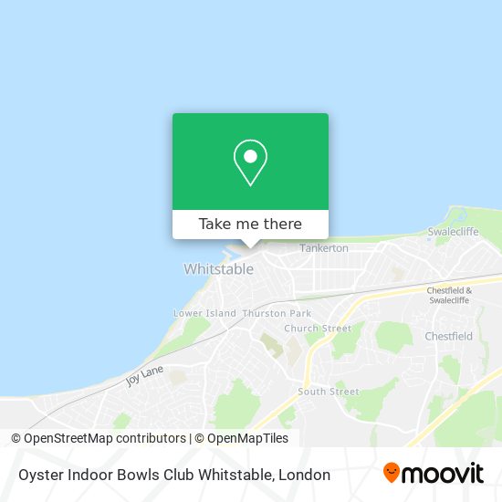 Oyster Indoor Bowls Club Whitstable map