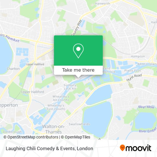 Laughing Chili Comedy & Events map