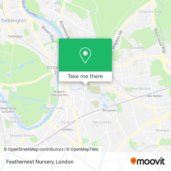 Feathernest Nursery map