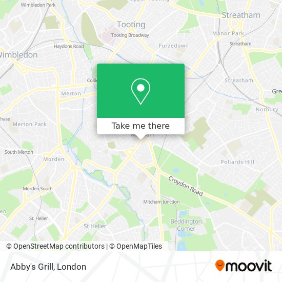 Abby's Grill map