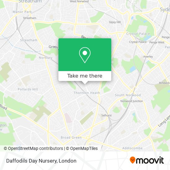 Daffodils Day Nursery map