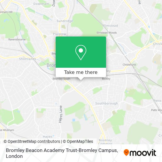 Bromley Beacon Academy Trust-Bromley Campus map