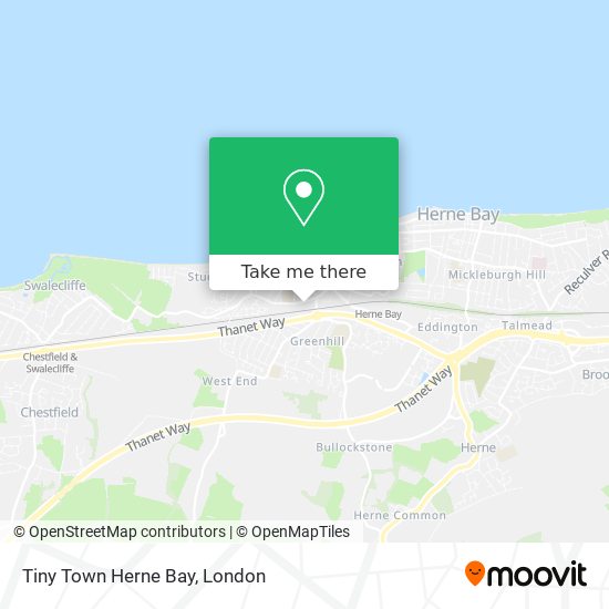 Tiny Town Herne Bay map