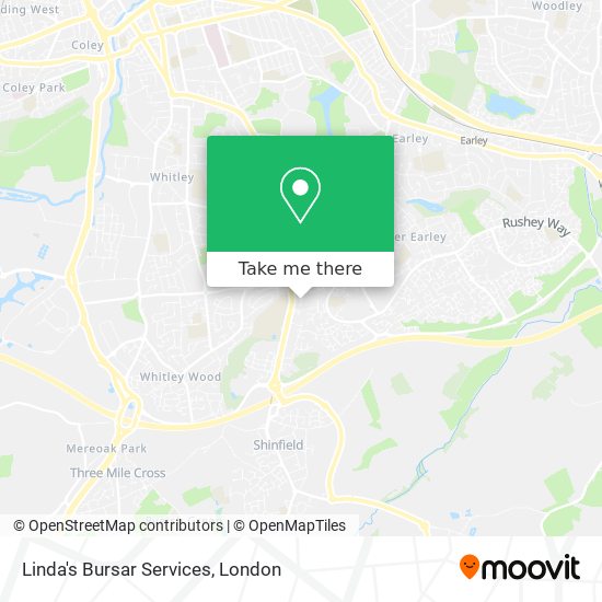 Linda's Bursar Services map