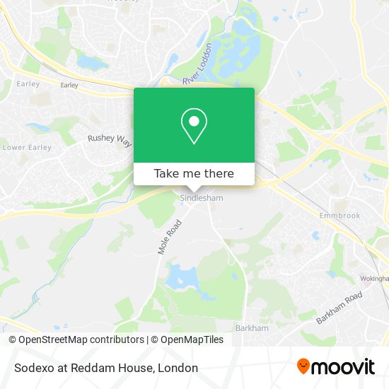 Sodexo at Reddam House map