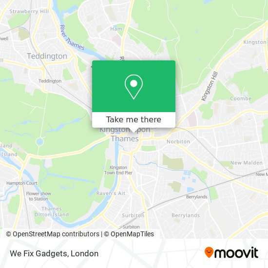 We Fix Gadgets map