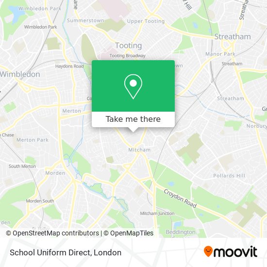 School Uniform Direct map