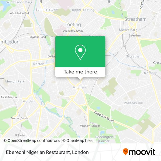 Eberechi Nigerian Restaurant map