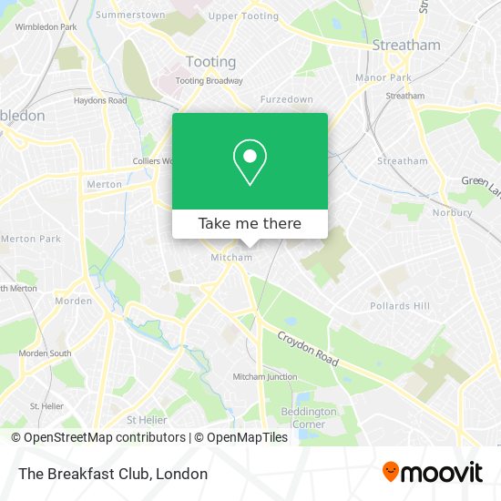The Breakfast Club map
