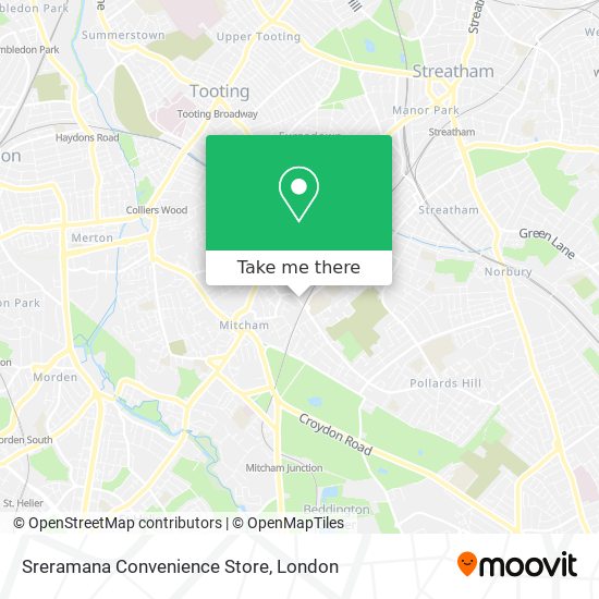 Sreramana Convenience Store map