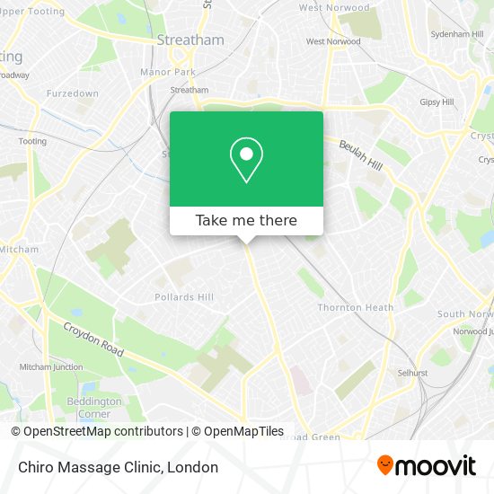 Chiro Massage Clinic map