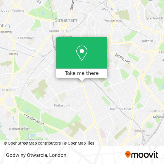 Godwiny Otwarcia map