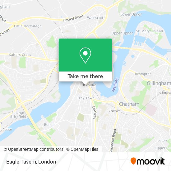 Eagle Tavern map
