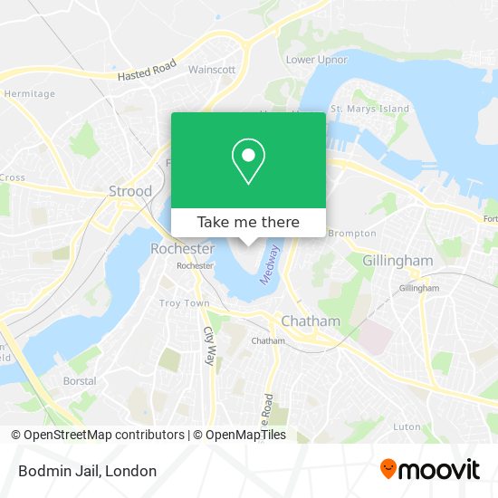 Bodmin Jail map