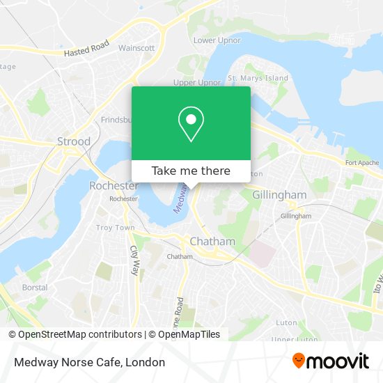 Medway Norse Cafe map