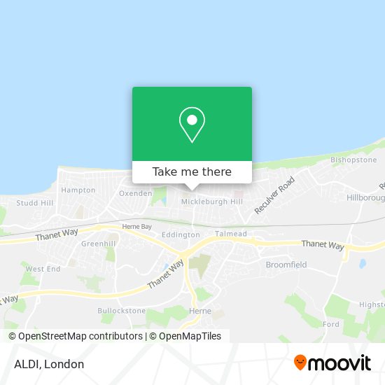 ALDI map