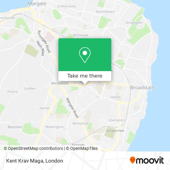 Kent Krav Maga map