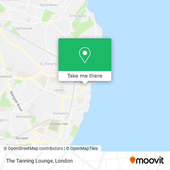 The Tanning Lounge map