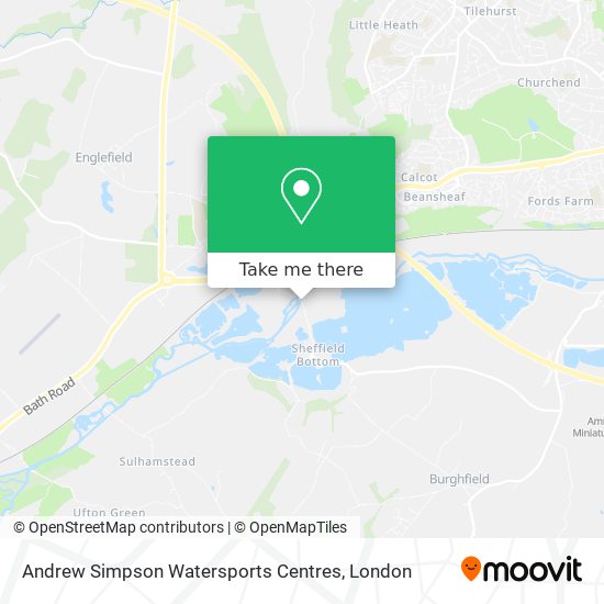 Andrew Simpson Watersports Centres map