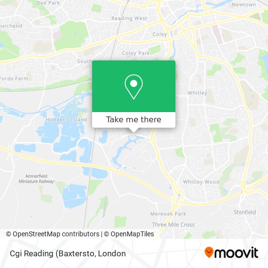 Cgi Reading map