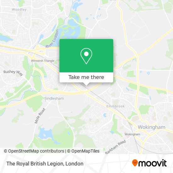 The Royal British Legion map