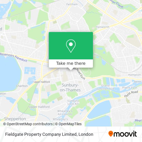 Fieldgate Property Company Limited map