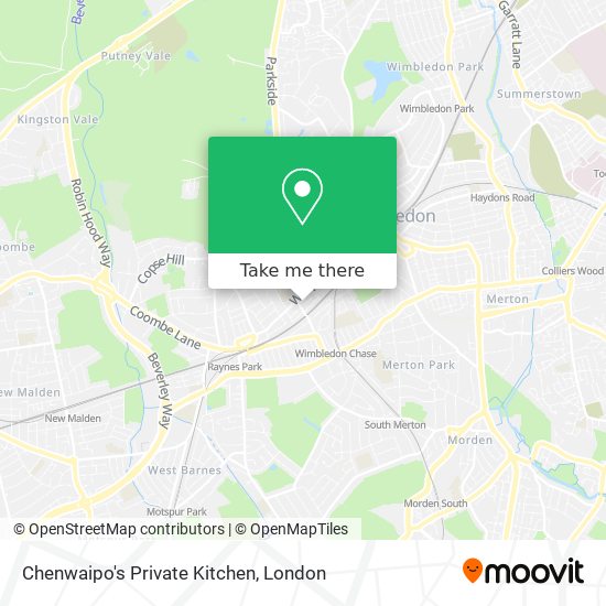 Chenwaipo's Private Kitchen map
